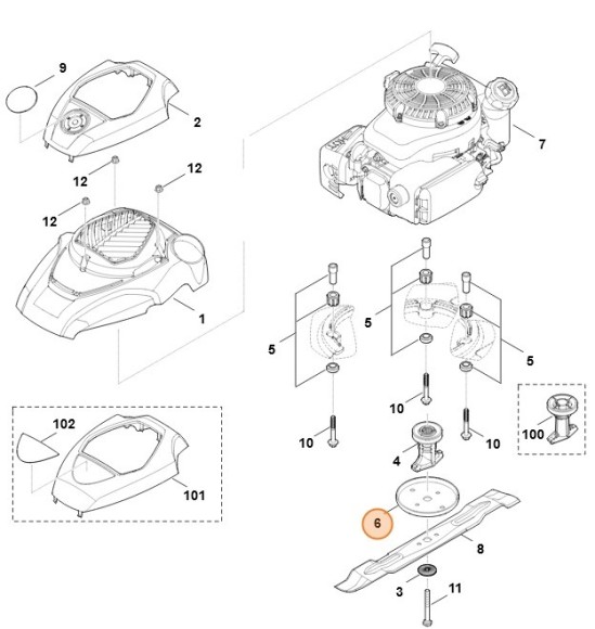 Упорная шайба (63757026800)