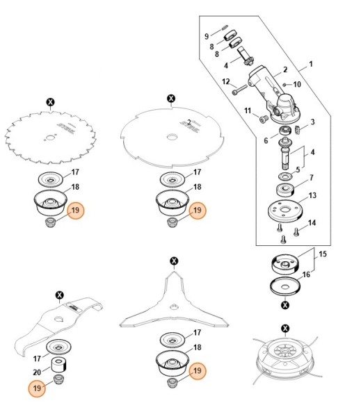 Гайка самоконтрящаяся М12х1,5 (41196427600)