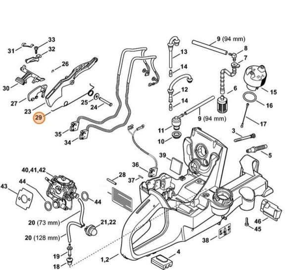 Пружина рычага (42241824500)