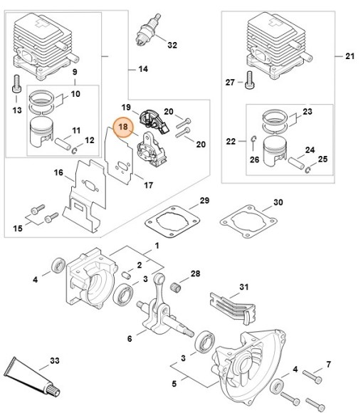 Фланец промежуточный (41371211603)