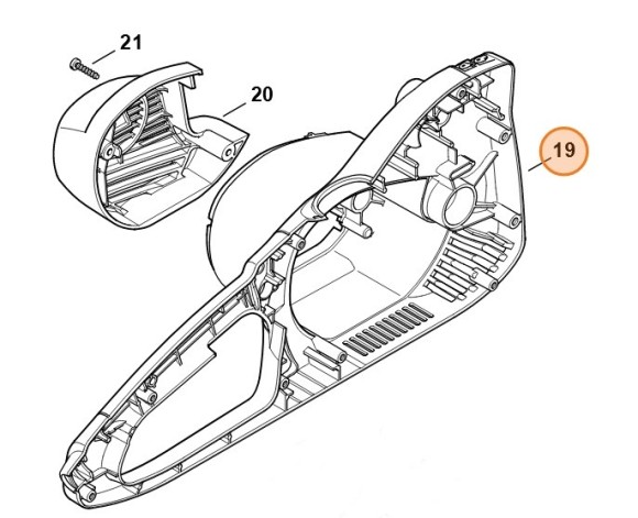 Картер двигуна STIHL 12096021202