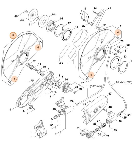 Крышка O 350 мм (42247008102)