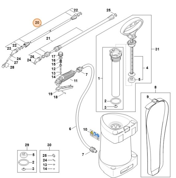 Струменева трубка STIHL 42555000904
