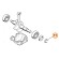 Пружинное стопорное кольцо STIHL 15 х 1 (94686211520)