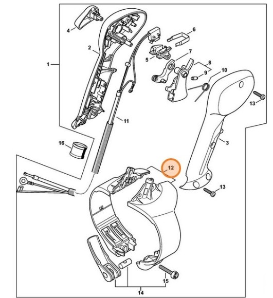 Тримач STIHL 42827900700