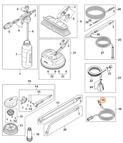 Ущільнююче кільце N5,1x1,6-TPE-U95 STIHL 96459483076