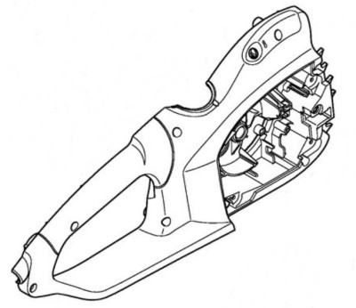 Корпус рукоятки STIHL 12097901005