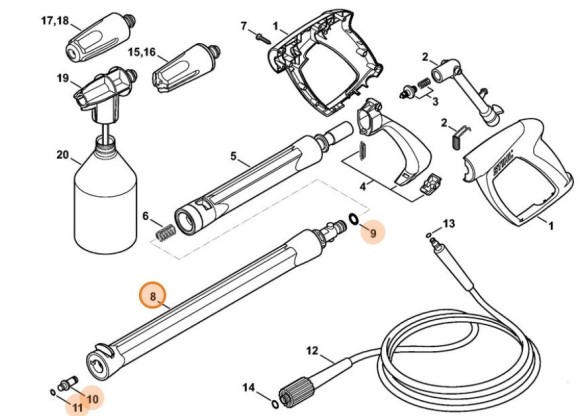 Распылитель (49155000998)