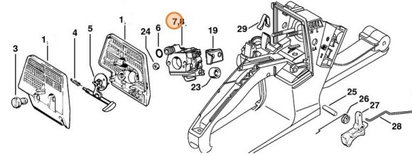 Карбюратор WTE-1B (11211200602)