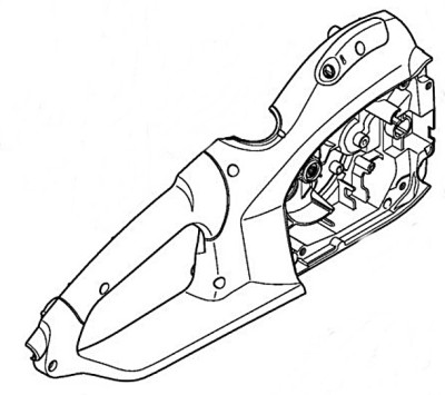 Корпус рукоятки STIHL 12107901002