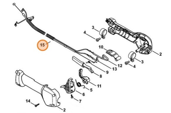 Трос газа (41801801110)