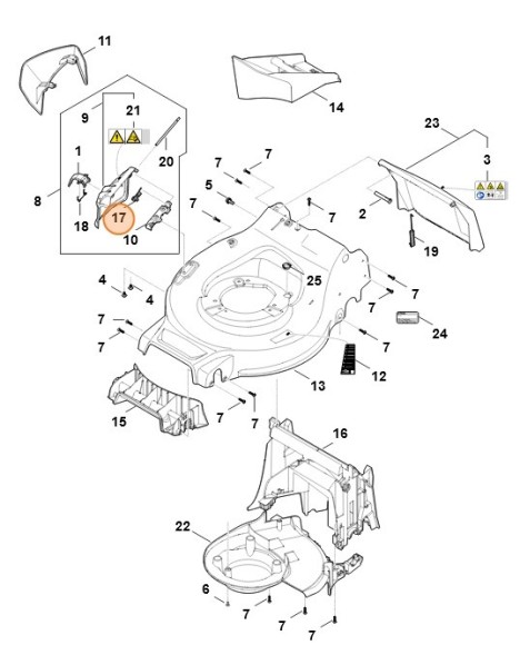 Пружина рычажная (WA417034900)