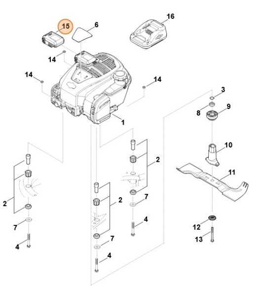 Аккумулятор STIHL 10,8 В (00004006500)