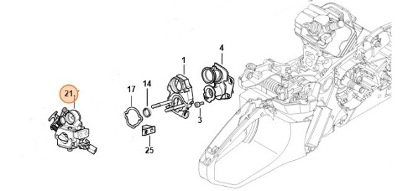 Карбюратор WTE-22 STIHL 11401200610