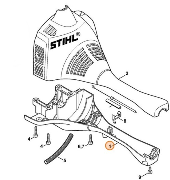 Картер двигуна STIHL 41400203011