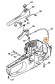 Корпус рукоятки STIHL 42287911002
