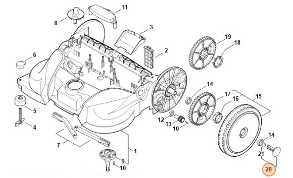Крепление (48607307100)
