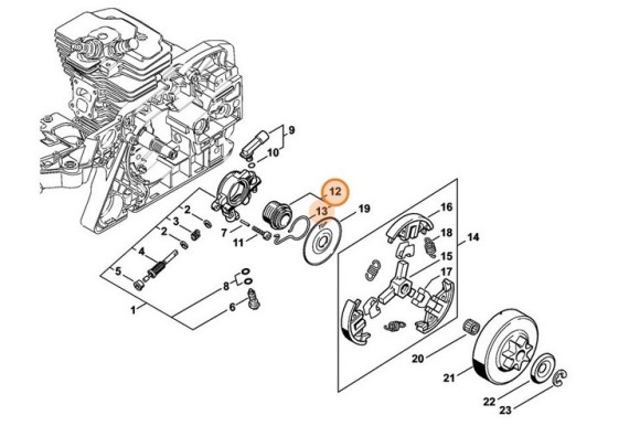 Черв'як STIHL 11256407110