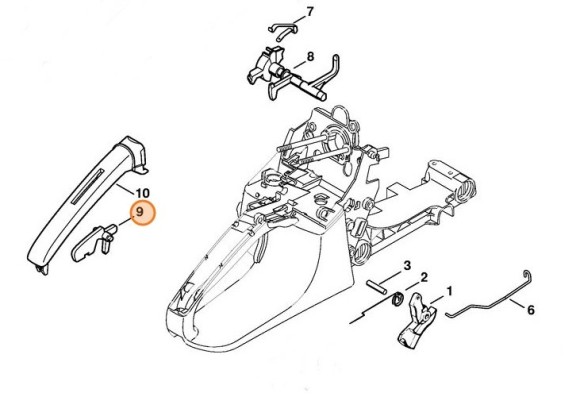 Стопорний важіль STIHL 11331820800