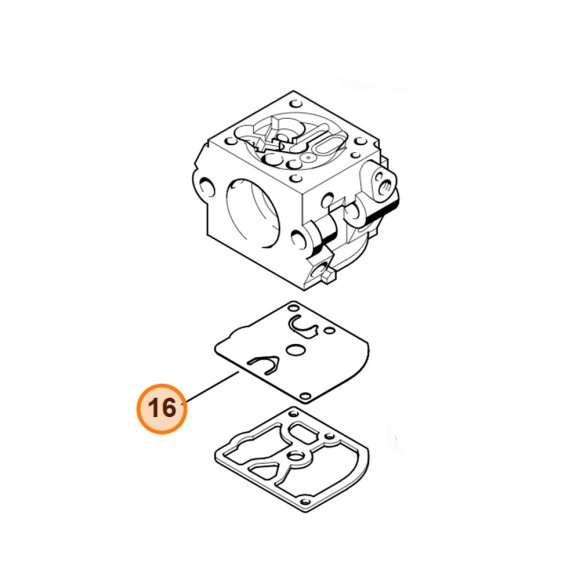 Диафрагма насоса STIHL (11301214800)