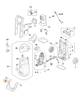 Опора STIHL RE027981701