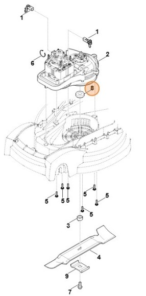 Радіальний шарикопідшипник 6002-2RS STIHL 95030035292