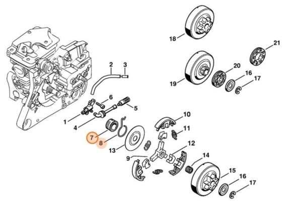 Черв'як STIHL 11336407100