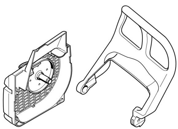 Корпус вентилятора STIHL 11230801818