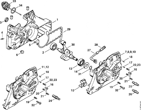 Запорная крышка STIHL 11351210802