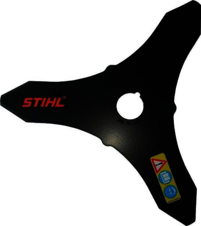 Нож для зарослей STIHL 350мм-3 лепестка (41107134100) Нож для зарослей STIHL 350мм-3 лепестка (41107134100)