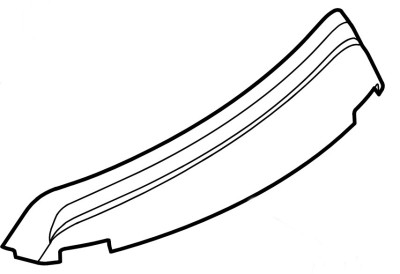 Защитная планка левая (63747067300)