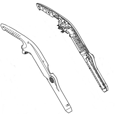 Корпус рукоятки STIHL 48167901000