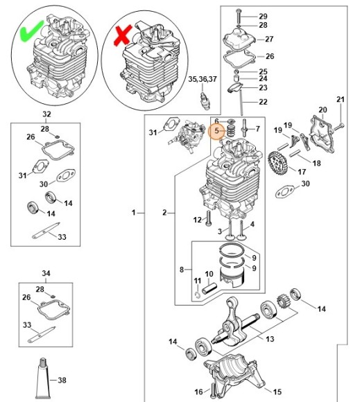 Пружина клапана (42820251600)