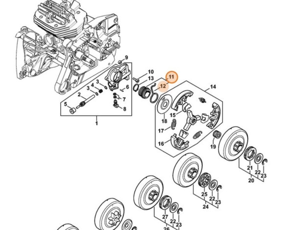 Черв'як STIHL 11446407101