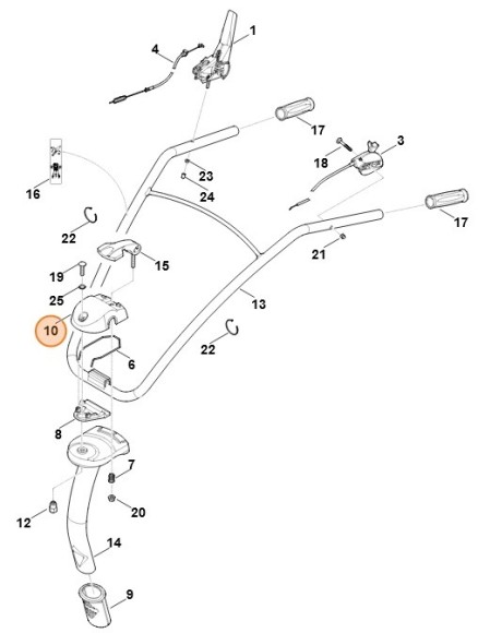 Элемент регулировки (62417165801)