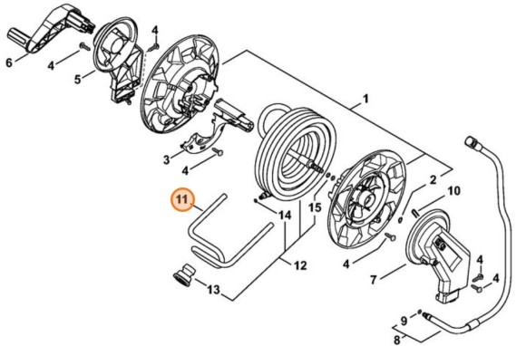 Направляюча шланга STIHL 49507931800