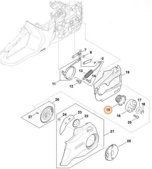 Черв'як STIHL 12506407101