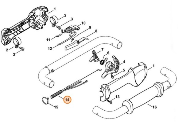 Трос газа (43131801103)