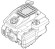 Бензиновый двигатель внутреннего сгорания EVC 200.4 C (63380111831)