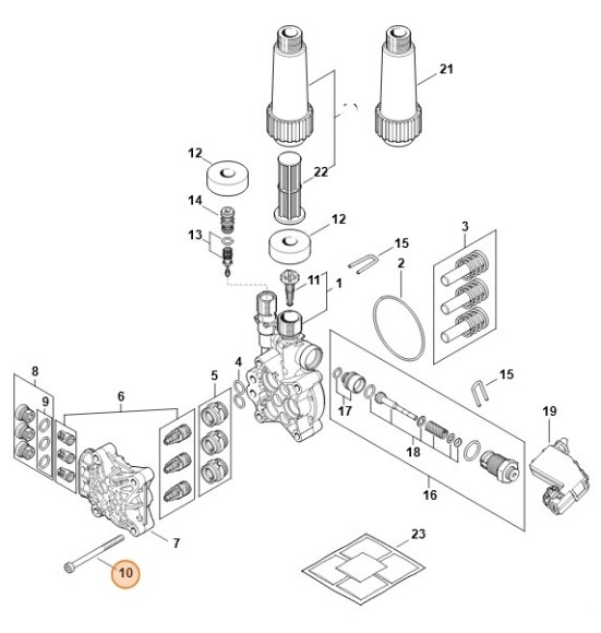 Винт с цилиндрической головкой IS-M6x80-12.9 (90223461475)