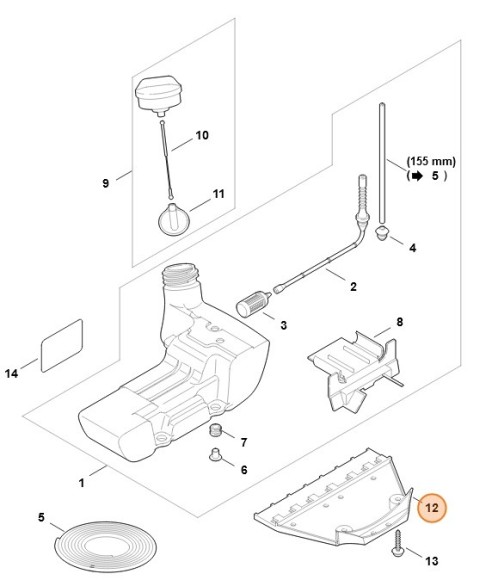 Защитная пластина (41283526500)