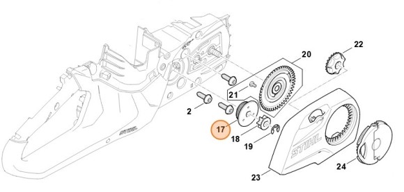 Черв'як STIHL 12546472000