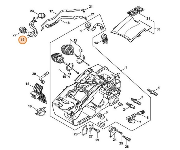 Шланг STIHL 11373587702