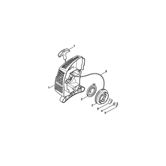 Пусковое устройство STIHL 41401904009