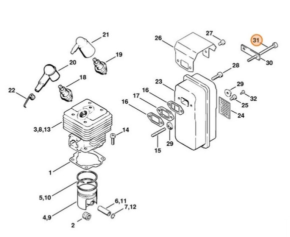 Винт с цилиндрической головкой IS-M6x90 (90223411520)