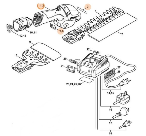 Двигатель в сборе (45150115000)