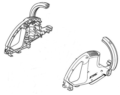 Картер двигуна STIHL 48146000804