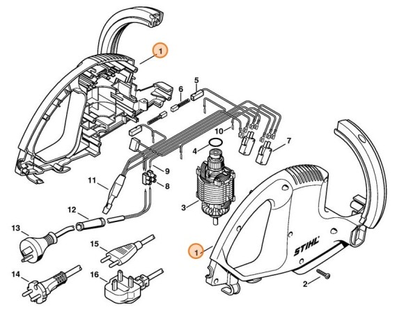 Корпус двигателя (48146000804)