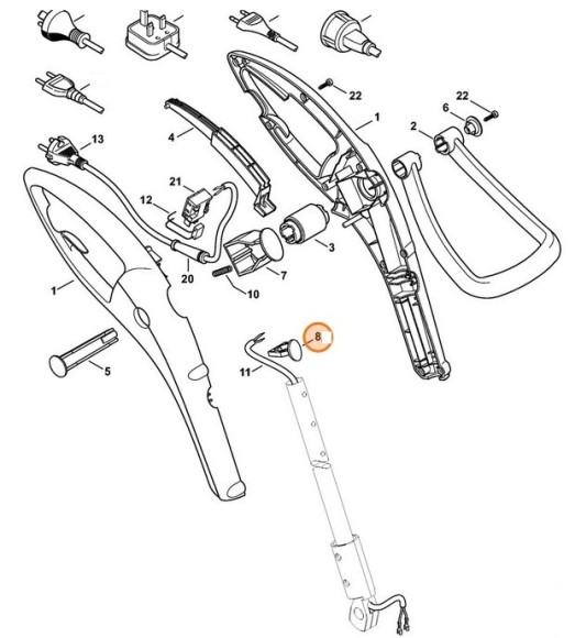 Фиксирующая планка (48157921900)