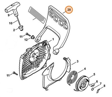Пристрій для захисту рук STIHL 11417929101